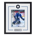 thumbnail image 1 of Anthony Stolarz Autographed Toronto Hockey Puck Logo 23x27 Frame, 1 of 2