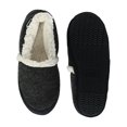 thumbnail image 4 of Isotoner Women's Microsuede Heather Knit Marisol Closed Back Scuff Slipper, 4 of 4