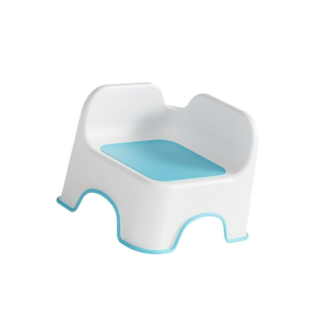 Taburete para niños perfecl con escalones ergonómico multiusos para cambiar zapatos para pies cocina Azul