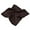 Brown, variant on Premium 100% Pure Mulberry Silk Solid Pocket Square Handkerchief Scarf 13.5"