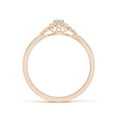 thumbnail image 2 of ANGARA Natural Diamond Engagement Ring in 14K Rose Gold for Women (Size-4x3mm| Color-I-J| Clarity-I1-I2) | April Birthstone, Anniversary, Jewelry Gift for Women | Natural Diamond Ring, 2 of 9