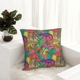 thumbnail image 6 of Honeii Colorful Dinosaur Print Throw Pillow, Square Decorative Pillow Forms Soft Fluffy Plump Pillow Decorative Pillow Inserts,Couch Pillows-22"x22", 6 of 7