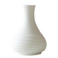 thumbnail image 1 of Florero de cerámica bnca hecho a mano moderno hecho a mano para repisa de chimenea, decoración de estar arreglo floral elegante C Sunnimix maceta blanca, 1 of 8