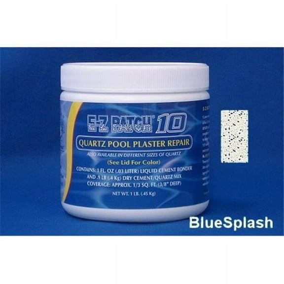1 No. QUARTZ PLASTER REPAIR - BLUE SPLASH EACH