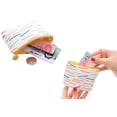 thumbnail image 2 of ZECATL Pack of 4 Canvas Coin Purse Change Cash Bag Zipper Small Purse Wallets, 2 of 4
