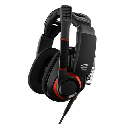 EPOS - GSP 500 High-end, open acoustic multi-compatible wired headset for home gaming - Black and Red