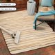 thumbnail image 2 of Alfombra Ramanta Home, 3 x 5 pies, beige, 100% algodón, tejida a mano, reversible, 2 of 9