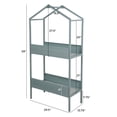 thumbnail image 4 of GRANDPATIO 3-Tier Steel Plant Stand, 29.5'' X 13.75'' X 59'', Sage Green, 4 of 7