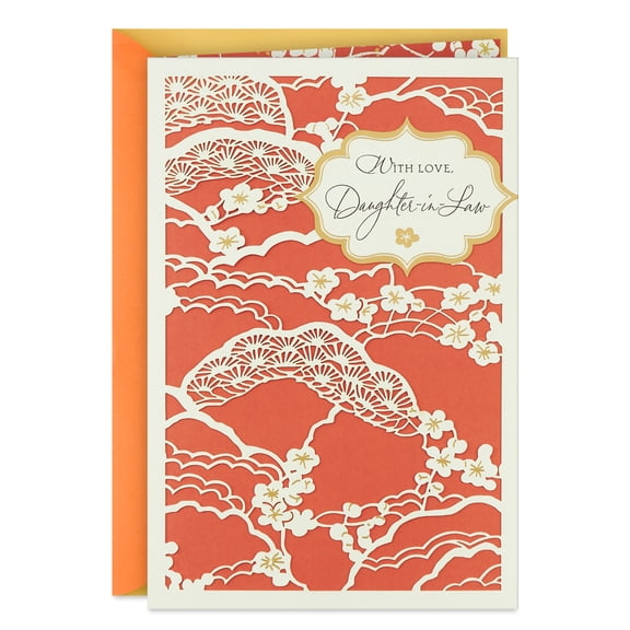 Hallmark Birthday Card for Daughter-in-Law (Wonderful Wife and Mom)