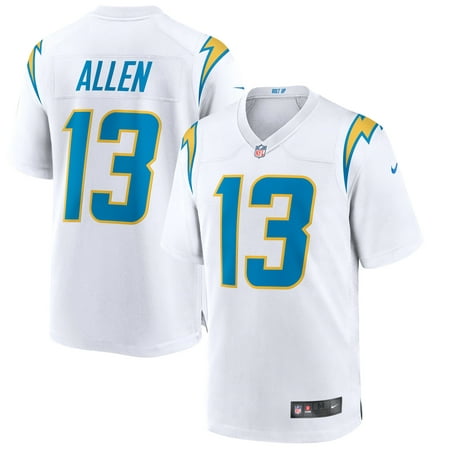 UPC 194534544434 product image for Men s Nike Keenan Allen White Los Angeles Chargers Game Jersey | upcitemdb.com
