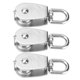 thumbnail image 2 of Rueda De Elevación De Aparejos, Bloque De Polea Simple Acero Inoxidable Rotación De 360° Para Objetos Pesados ​​para Grúas Para Equipos De Gimnasio ANGGREK Descripción de la referencia, 2 of 5