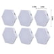 thumbnail image 3 of Paneles de luz LED RGB hexagonales para pared | Control inteligente mediante app y sincronización de música | Iluminación ambiental para juegos DIY para decorar el dormitorio y la sala de juegos, 3 of 7