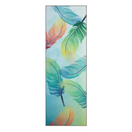 OWSOO Yoga Mat Print Qucik Dry Foldable Yoga Towel Fitness Blanket