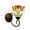 B, variant on Virelaxpo Vintage Style Wall Sconce Lamp Plug in Wall Light Bedroom Sconce for Bedside Corridor Ambient Lighting, 10.23x9.84x5.90 Inch