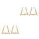 thumbnail image 3 of Minnieouse Pendientes de 2 piezas para mujer, patrón de nudo de bambú, elegancia Vintage occidental, joyería elegante, decoración para mujer, W72820 trapezoidal 2piezas, 3 of 6