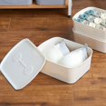thumbnail image 2 of Drawer Lingerie Tile Storage Organizer Space-Saving Storage Box For Bra Socks Ties And Belts, 2 of 4