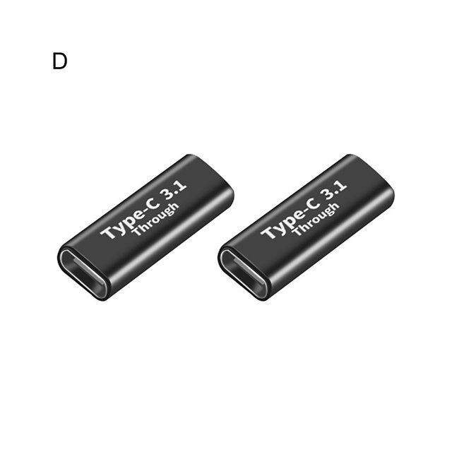 Mini Adaptateur Portable 10Gbps USB3.1 Charge Rapide Type-C Synchronisation de Données Convertisseur de Transfert pour Ordinateur Portable