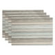 thumbnail image 1 of Juego de 4 manteles individuales lavables de vinilo PVC resistentes al calor para mesa de cocina de 30 x 45 cm, 1 of 5