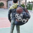 thumbnail image 1 of Large Sports Ball Bag,Ball Mesh Bag With Drawstring Large Capacity Oxford Cloth Storage Bag For Football Basketball Volleyball, 1 of 8