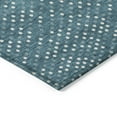 thumbnail image 4 of Addison Rugs Chantille Indoor/Outdoor Transitional Circles Teal Washable Rectangle Rug, 5' x 7'6", 4 of 6