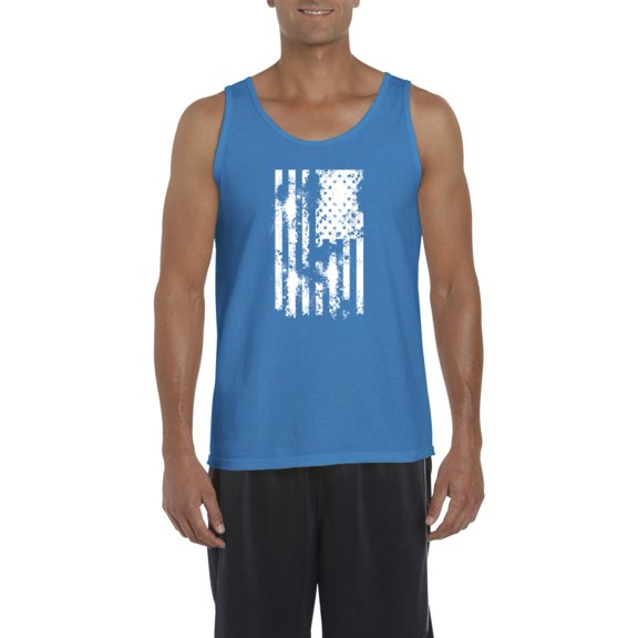 NIB - Men's Tank Top for Men - American Flag 4th of July