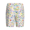 thumbnail image 2 of Lsque Education And Science Mens Sleep Pajama Shorts,Short Pajama Pants, Cotton Ultra-Soft Knit-XX-Large, 2 of 9