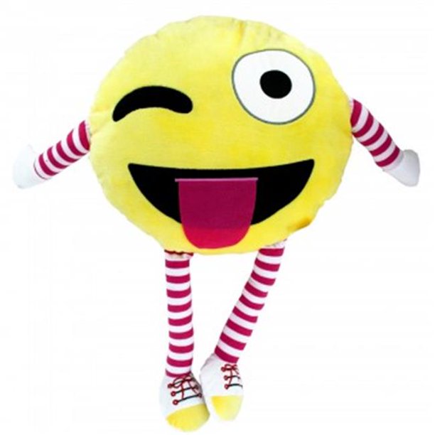 Bulk Buys OS6878 Emoticon Plush Character Pillow 8 Piece Walmart