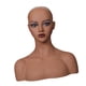 thumbnail image 5 of Cabeza de maniquí, cabeza de maniquí femenino, con hombros, con hombros, cabeza de peluca, soporte de peluca para collares,, 5 of 9