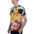 thumbnail image 6 of Amazing World of Gumball Shirt 3d Printed T Shirt Crewneck Short Sleeve Top Tees For Mens, 6 of 8