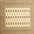 thumbnail image 1 of Ahgly Company Indoor Square Persian Brown Traditional Area Rugs, 8' Square, 1 of 4