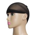 thumbnail image 1 of Nouveauté 2 Pcs/ensemble Bas Unisexe Doublure de Perruque Bonnet en Nylon Extensible Respirant, 1 of 6