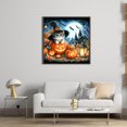 thumbnail image 3 of Hilo Algodón Ecológico Bordado 11CT Bruja Y Gato Halloween 40x40cm, 3 of 9