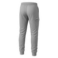 thumbnail image 5 of Cargo Joggers for Men High Waisted Scrub Joggers Draswstring Elastic Waist Stretchy Scrub Pants with Zip Pockets Gray L, 5 of 5