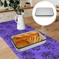 thumbnail image 2 of Bandeja rectangular retro esmaltada para asar, para horno, hornear lasaña y guisos. Antiadherente y fácil de limpiar., 2 of 7