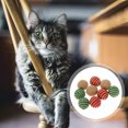 thumbnail image 4 of 9pcs creativo gato cáñamo cuerda bola divertida bola interactiva gatito juguetes para gatito gato, 4 of 5
