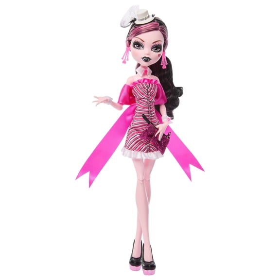 Monster High Dawn of the Dance Draculaura Reproduction Doll with Photos and Invite Accessories