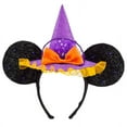 thumbnail image 2 of Disney Minnie Mouse Witch Ear Headband Light Up for Adults New with Tags, 2 of 3