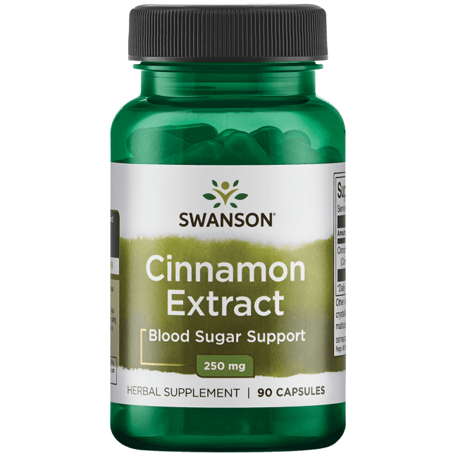 Swanson Cinnamon Extract 250 mg 90 Capsules