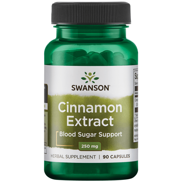 Swanson Cinnamon Extract 250 mg 90 Capsules