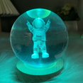 thumbnail image 3 of 3d Glowing Crystal Ball Night Light Ornament Creative Coloful Night Scene Lamp With Base For Home Decor Gift, 3 of 9