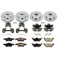 thumbnail image 2 of PowerStop Front and Rear Stock Replacement Brake Pad and Rotor Kit with Calipers Fits: FORD MAZDA Select Models KCOE4024A, 2 of 5