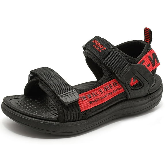 Earlde Boy's Sport Sandals Open Toe Water Hiking Beach Outdoor Shoes
