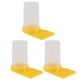 thumbnail image 1 of 3 piezas Alimentador de abejas Alimentadores de agua de la colmena Dispensador de agua de agua Copas de agua de abejas, 1 of 6