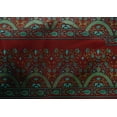 thumbnail image 4 of oneOone Cotton Silk Fabric Leaves & Floral Block Decor Fabric Printed BTY 42 Inch Wide, 4 of 4