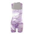 thumbnail image 5 of Wycnly Womens Jumpsuits Workout Sports Fashion Slim Bodycon Tank Jumpsuits Casual Summer Trendy Marbled Print Square Neck Sleeveless Short Rompers for Women, 5 of 5