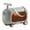 Blue, variant on Kids Suitcase Rolling Storage Travel Case Hardside Durable PP Material for Child Toddlers Family Trips