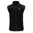 thumbnail image 2 of Men's Cutter & Buck  Black Vanderbilt Commodores Big & Tall Cascade Eco Sherpa Fleece Full-Zip Vest, 2 of 3