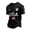 Black, variant on Iaqnaocc 250th Anniversary Usa Shirt for Men Retro 250 Years America Shirt Shirts Short Sleeve USA Flag Crewneck Freedom 2026 Summer Independence Day 250 Anniversary Shirt Blue S