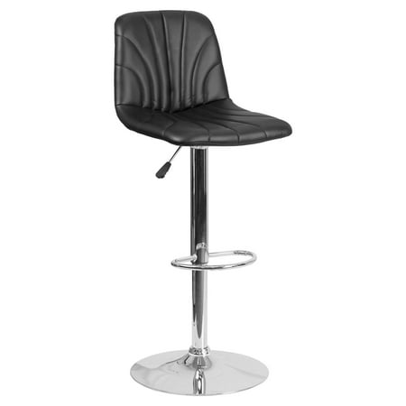 - Flash Furniture Contemporary Vinyl Adjustable Height Barstool with Chrome Base, Multiple Colors