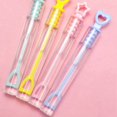 thumbnail image 3 of Bubble Wand, Environmental  Colorful Plastic Tube Bubble  for Weddings, 3 of 7